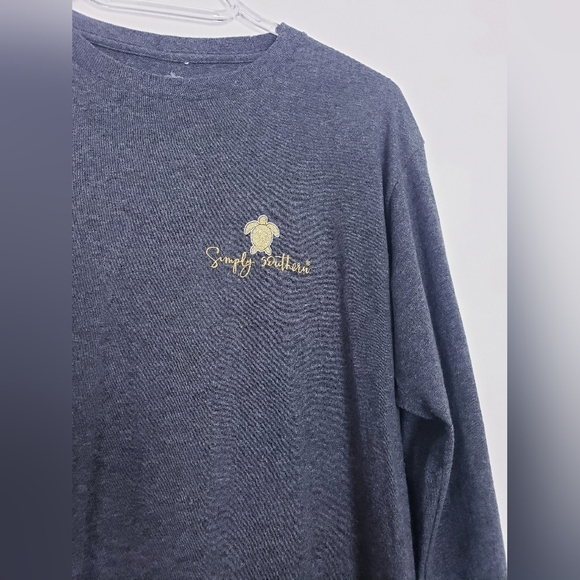 Simply Southern Long Sleeve Turtle Tee - Picture 4 of 5